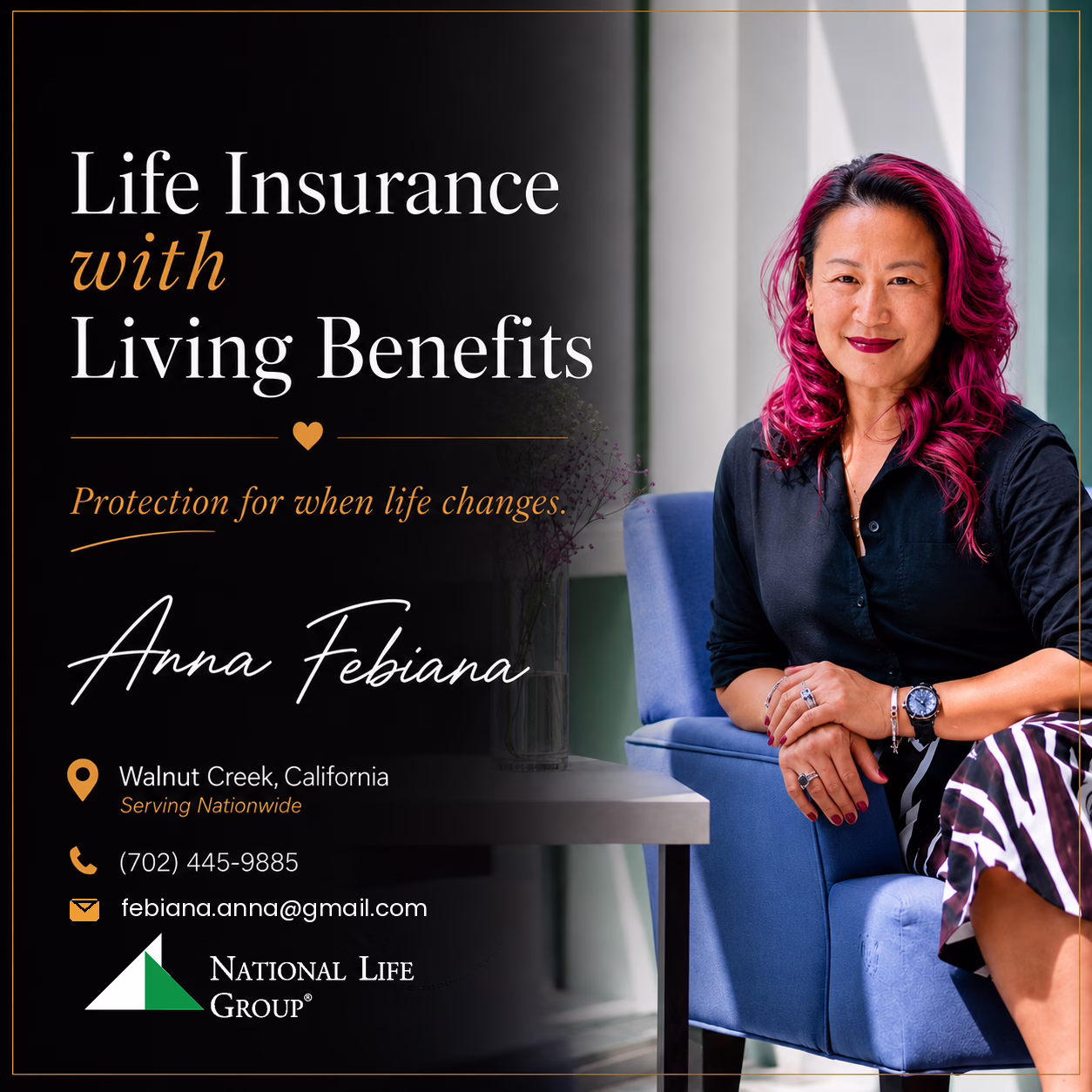 Anna Febiana, National Life Group. Phone: 702-445-9885. Email: febiana.anna@gmail.com